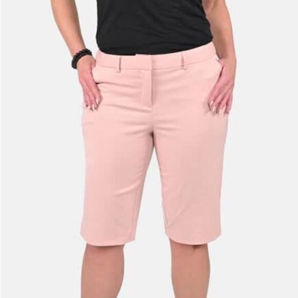 Harve Benard Bermuda Shorts size 8 in Mellow Rose - Picture 4 of 5